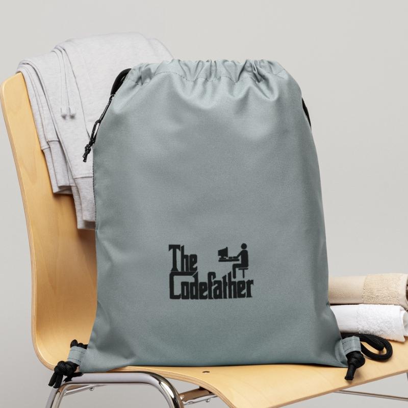 The Codefather Programmer PC Coding Gift Gymsac made from recycled material