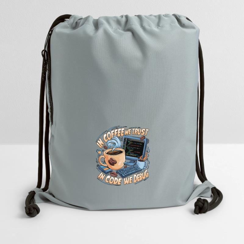 KaffeeCode Debug: In Code Wir Debuggen Turnbeutel aus Recycling-Material