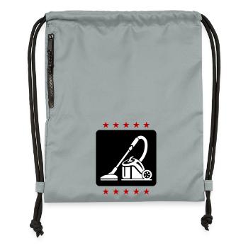 Cleaning vacuum cleaners - Gymsac made from recycled material - mineral charcoal grey - Front