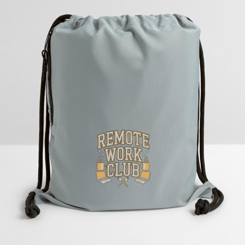 Remote Work Club Web Developer Remote Developer Turnbeutel aus Recycling-Material