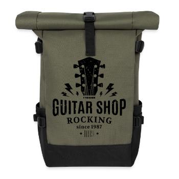 Guitar Shop - Rolltop Rucksack - Olive/Schwarz - Vorne