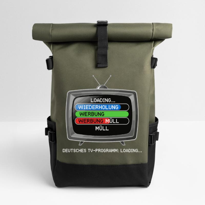 German TV Program: Loading... Roll Top Backpack