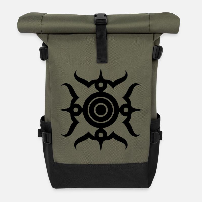 Kakean Maluku - Rolltop Rucksack - Olive/Schwarz
