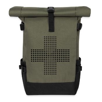 Kreuzpunkte - Rolltop Rucksack - Olive/Schwarz - Vorne