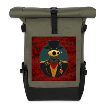 Conspiracy 02 - Sac à dos roll top - olive/noir - Devant