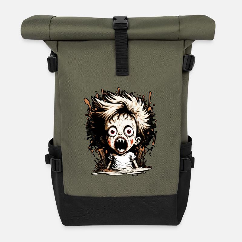 Good Guy - Sac à dos roll top - olive/noir