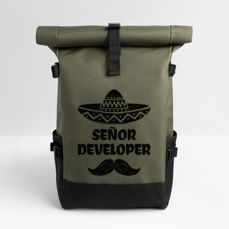 Developer Statement Skripting Dev Computerfreak Rolltop Rucksack