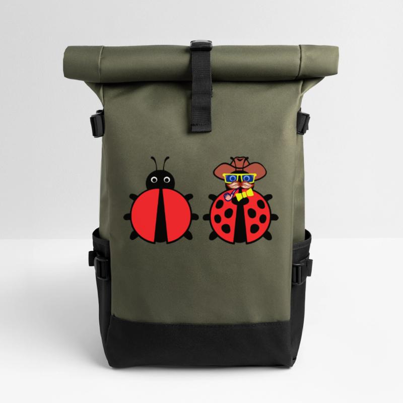 Bugs Debug Developer Bugfixing Programmierer Rolltop Rucksack