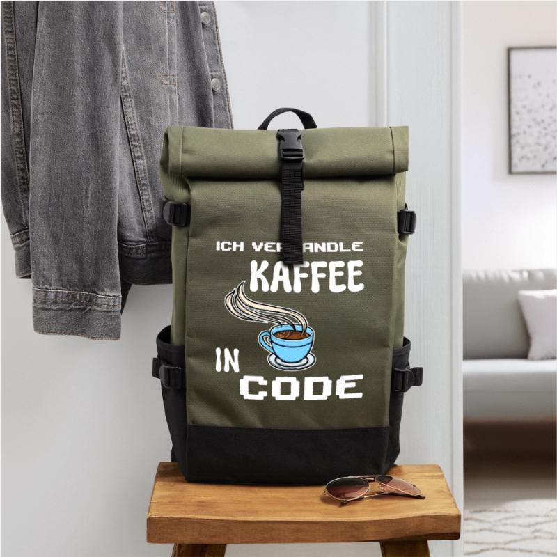 Developer Computerfreak Statement Coden Skripting Rolltop Rucksack