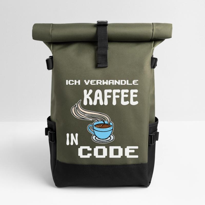 Developer Computerfreak Statement Coden Skripting Rolltop Rucksack