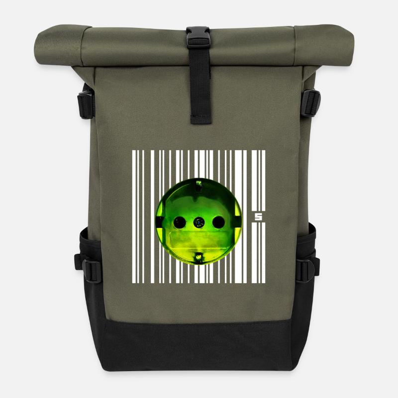SPOT - HERO - Roll Top Backpack - olive/black