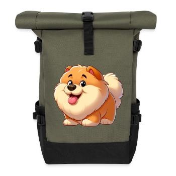Chowchow 2 - Rolltop Rucksack - Olive/Schwarz - Vorne