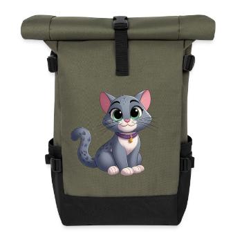 Carthusian 15 - Roll Top Backpack - olive/black - Front