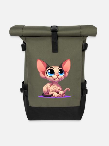 Sphynx 2 - Rolltop Rucksack - Olive/Schwarz