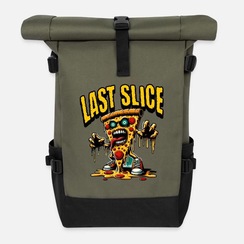 Last Slice - Rolltop Rucksack - Olive/Schwarz