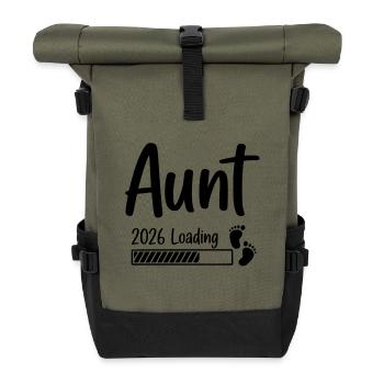 Aunt 2026 Loading - Rolltop Rucksack - Olive/Schwarz - Vorne