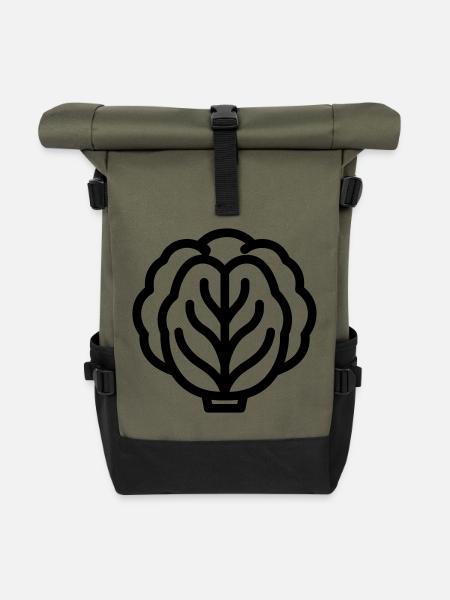 Kohl - Rolltop Rucksack - Olive/Schwarz
