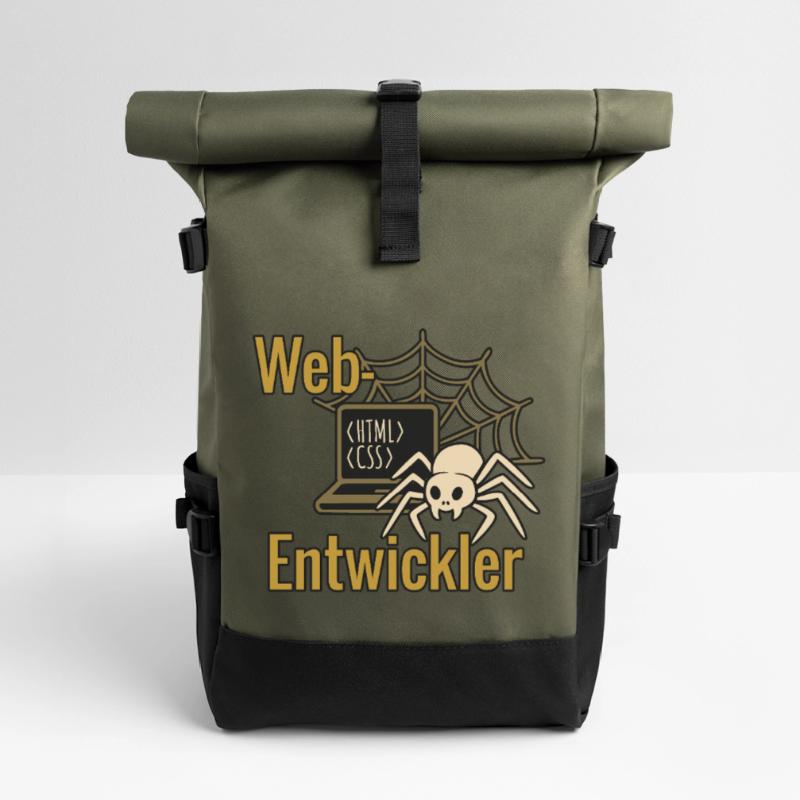 Web Developer - Halloween 2025 Roll Top Backpack