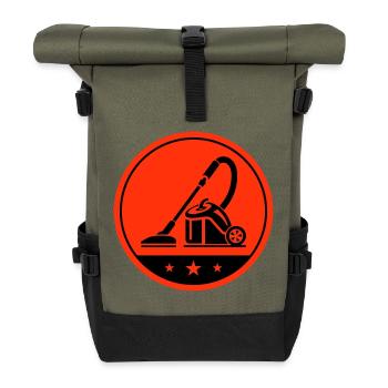 Cleaning vacuum cleaners - Roll Top Backpack - olive/black - Front
