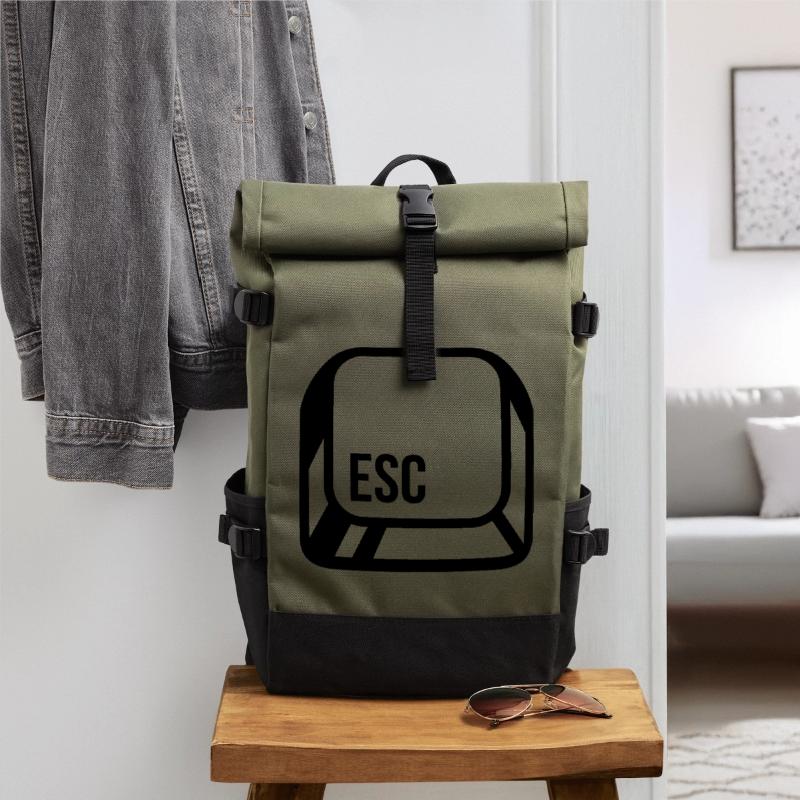 Roll Top Backpack