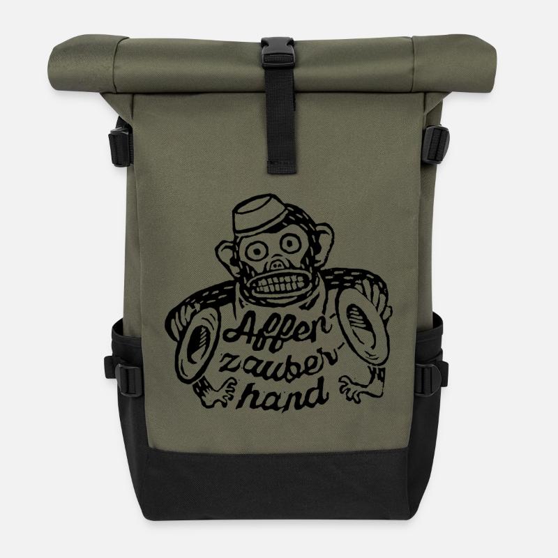 AZH - Sac à dos roll top - olive/noir