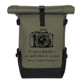 Fotografie jenseits der Techinique - Rolltop Rucksack - Olive/Schwarz - Vorne