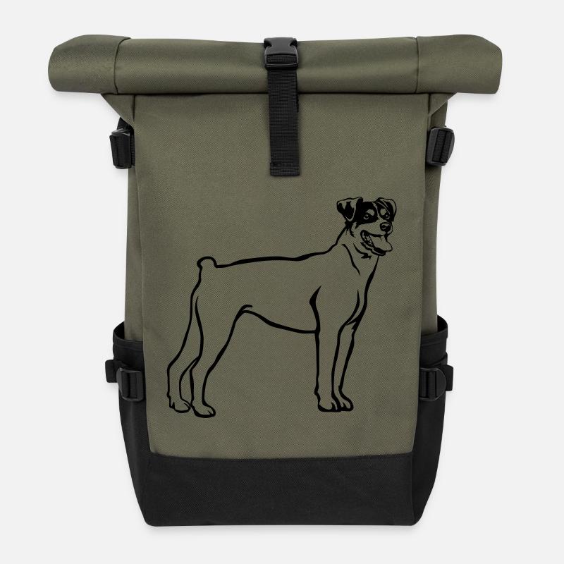 Bodeguero Andaluz - Roll Top Backpack - olive/black