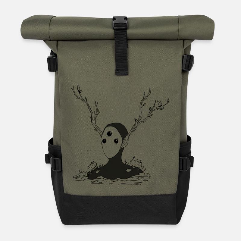 Geist - Rolltop Rucksack - Olive/Schwarz