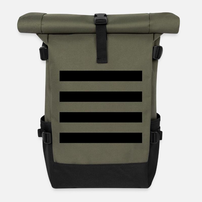 cool - Rolltop Rucksack - Olive/Schwarz