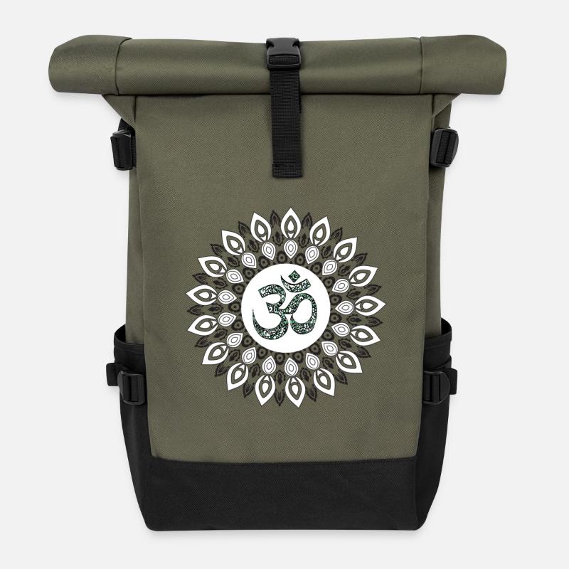 Yoga - Rolltop Rucksack - Olive/Schwarz