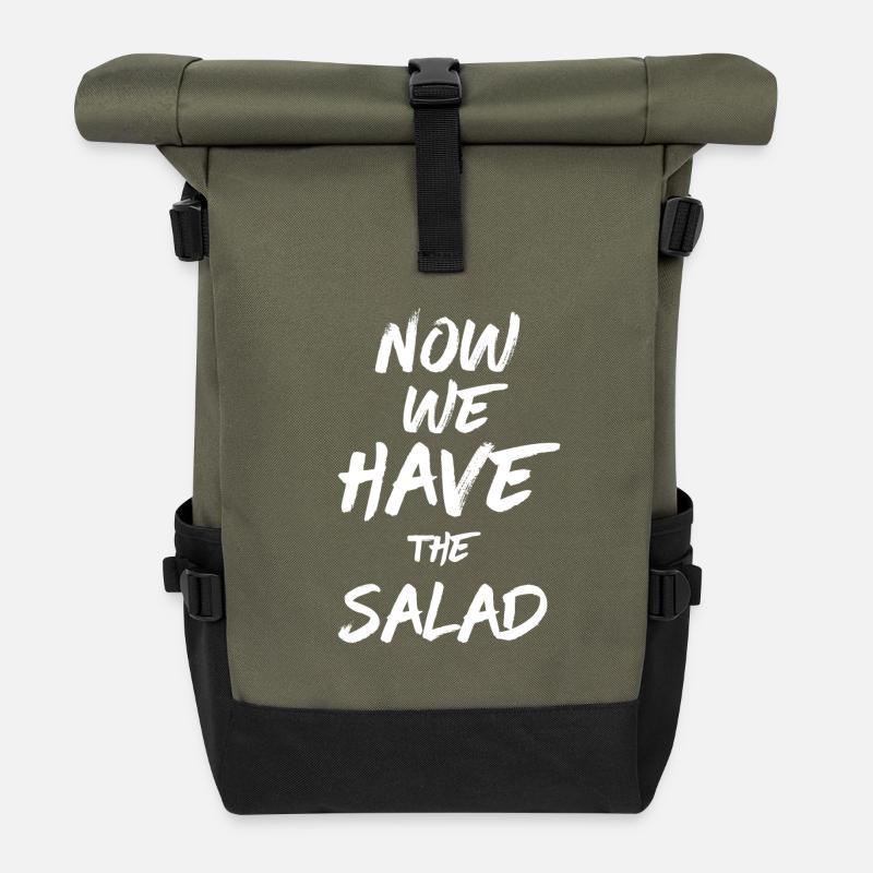 Now we have the Salad - Rolltop Rucksack - Olive/Schwarz