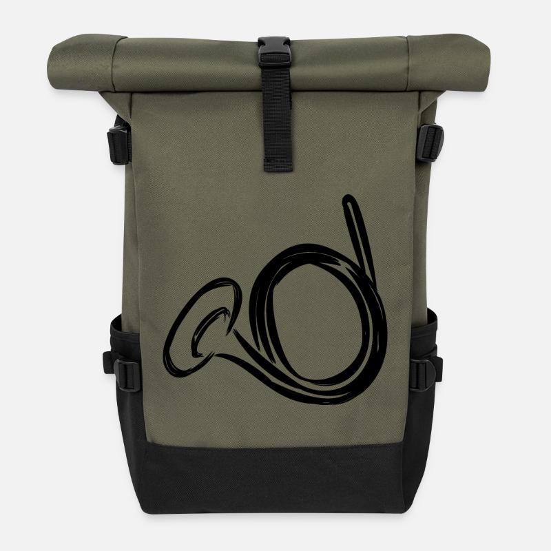 Waldhorn - Rolltop Rucksack - Olive/Schwarz