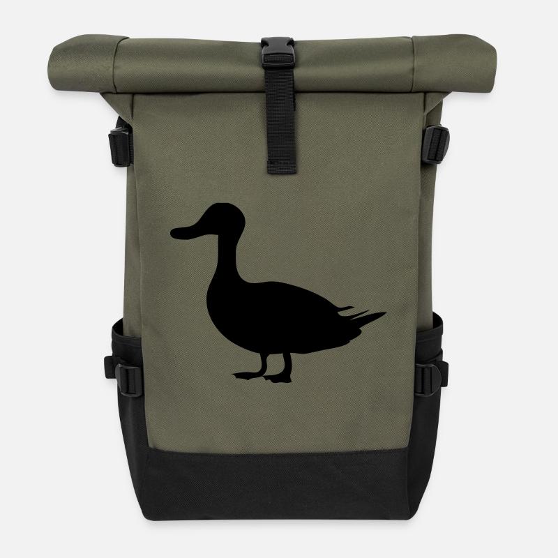 Ente - Rolltop Rucksack - Olive/Schwarz