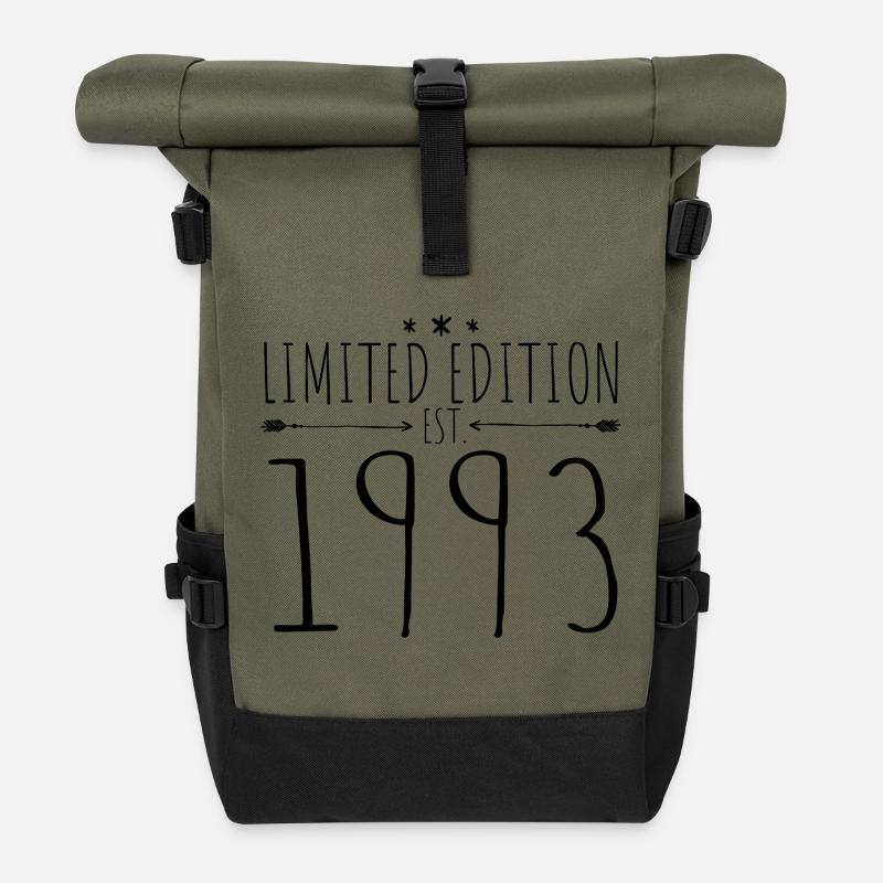 LE est 1993 - Rolltop Rucksack - Olive/Schwarz