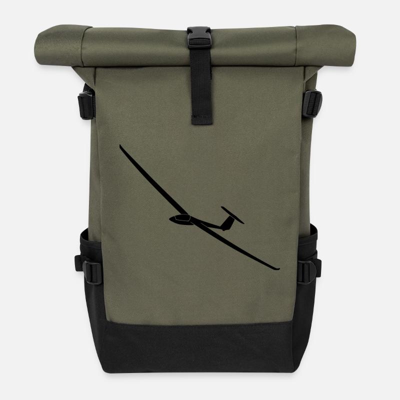 LS6 15m - Rolltop Rucksack - Olive/Schwarz