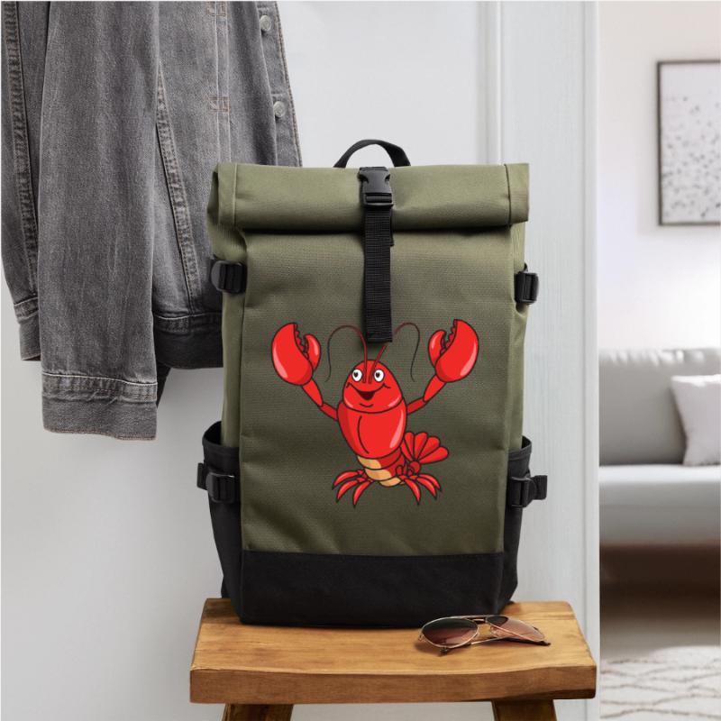 homard Sac à dos roll top