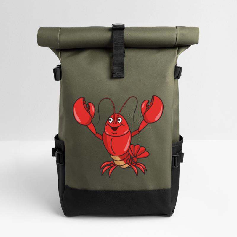 homard Sac à dos roll top