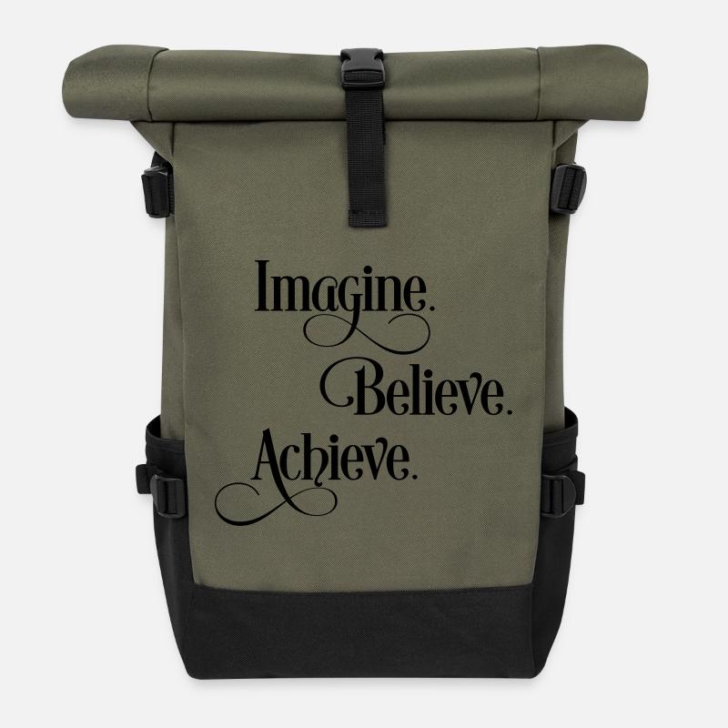 Motivation - Rolltop Rucksack - Olive/Schwarz