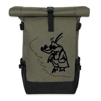 Maulwurf - Rolltop Rucksack - Olive/Schwarz - Vorne
