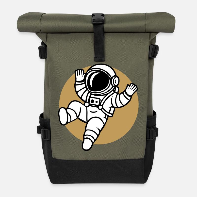 Saltonaut - Rolltop Rucksack - Olive/Schwarz