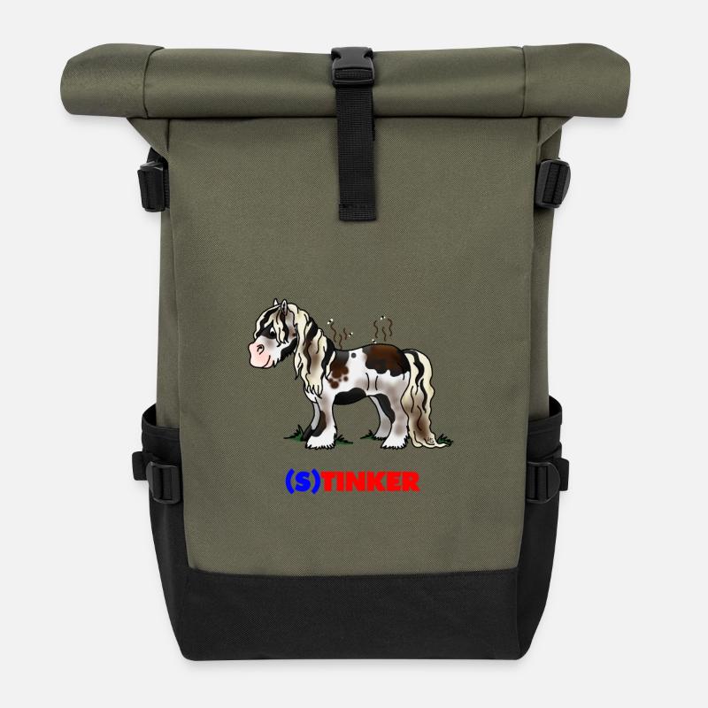 Stinker - Rolltop Rucksack - Olive/Schwarz