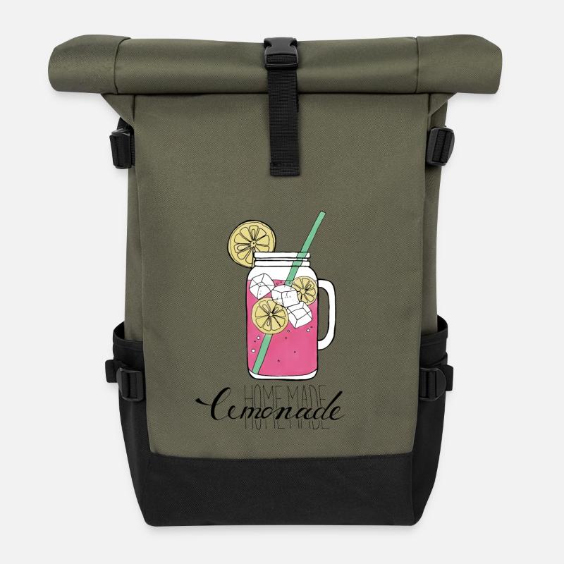Lemonade - Rolltop Rucksack - Olive/Schwarz