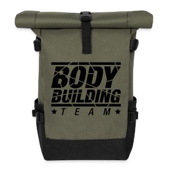 body_building_team_u1 - Sac à dos roll top - olive/noir - Devant