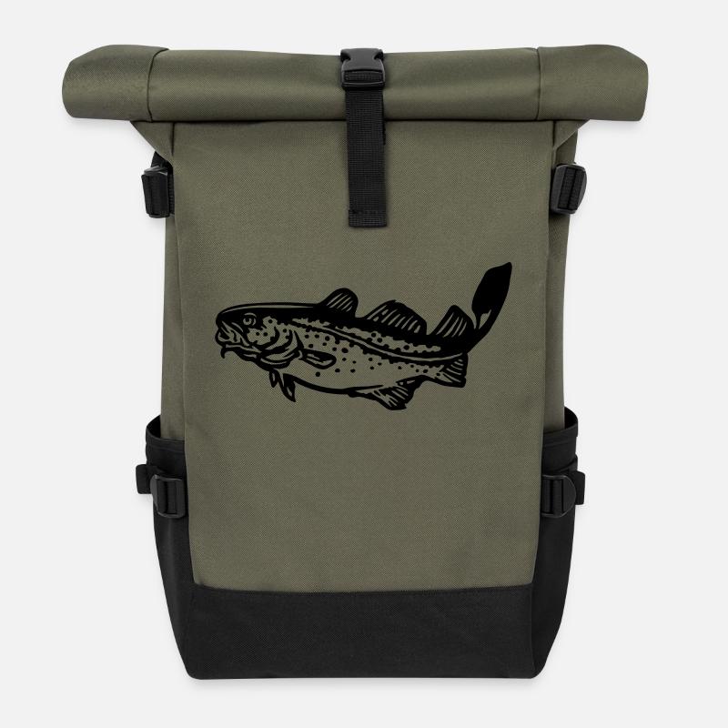 dorsch - Rolltop Rucksack - Olive/Schwarz