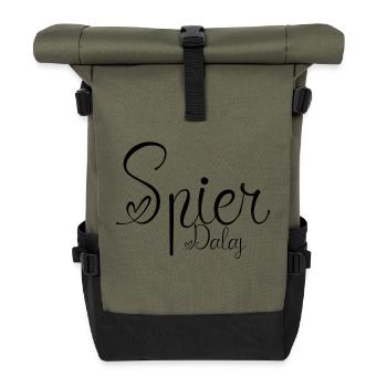 Spirda Polnisch - Rolltop Rucksack - Olive/Schwarz - Vorne