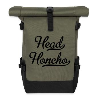 Head Honcho - Roll Top Backpack - olive/black - Front