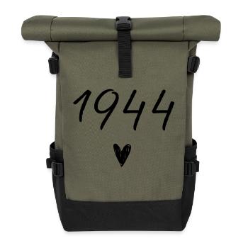 1944 coeur anniversaire - Sac à dos roll top - olive/noir - Devant
