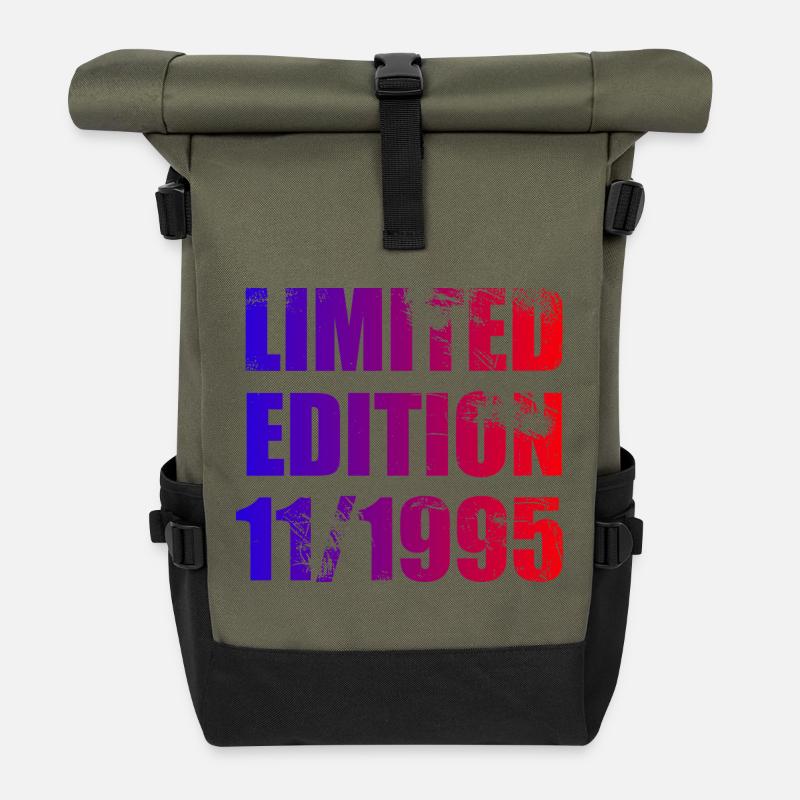 30e anniversaire Edition limitée 11/1995 - Sac à dos roll top - olive/noir