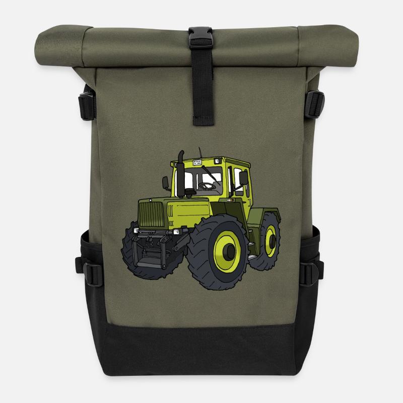 Trac 1600 - Rolltop Rucksack - Olive/Schwarz