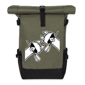 Équipe de lunettes de soleil Two Llamas Cool Dart Maul - Sac à dos roll top - olive/noir - Devant